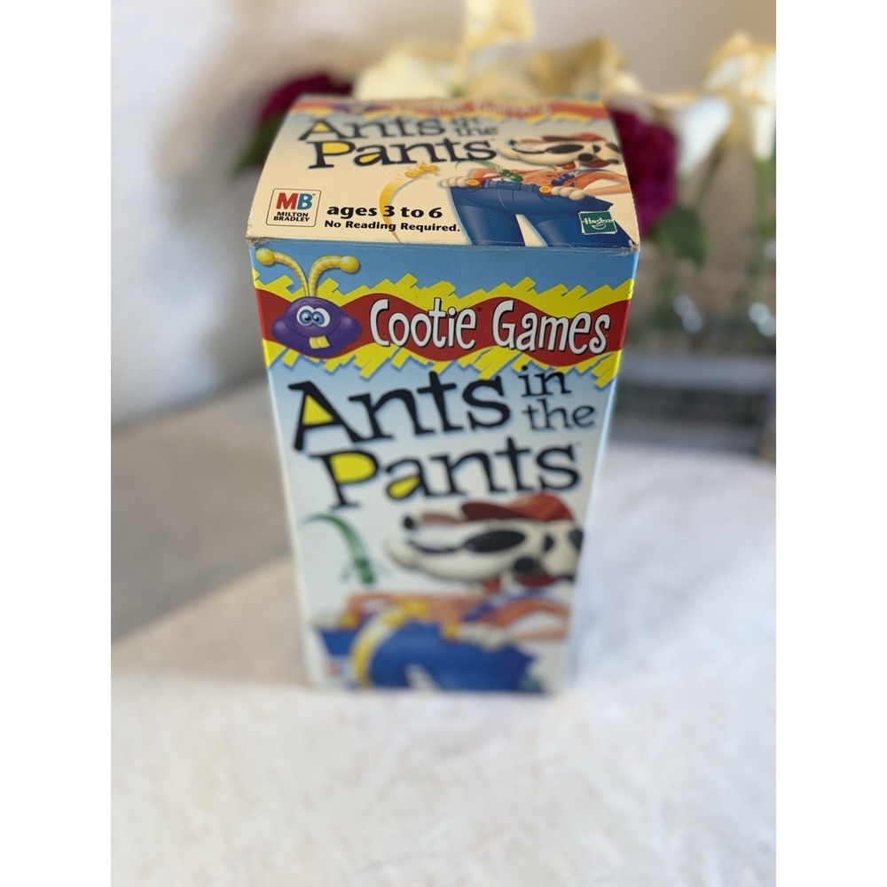 Vintage 1999 Ants in the Pants children's game from Milton Bradley. Game Night